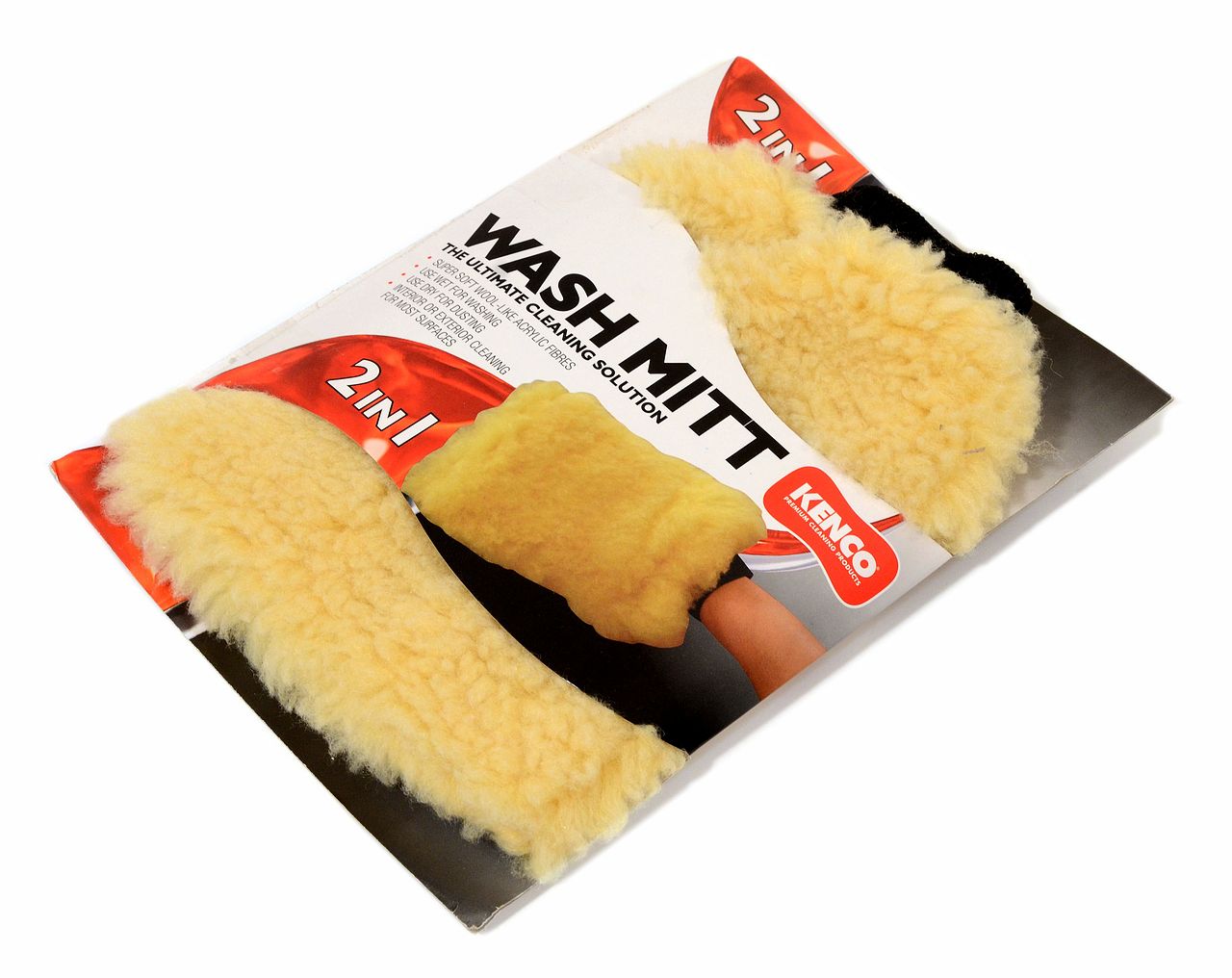 Mycí rukavice 2in1 WOOL style KENCO