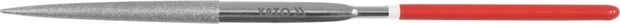 Pilník jehlový diamantový pulkruhový 5x180x70 mm