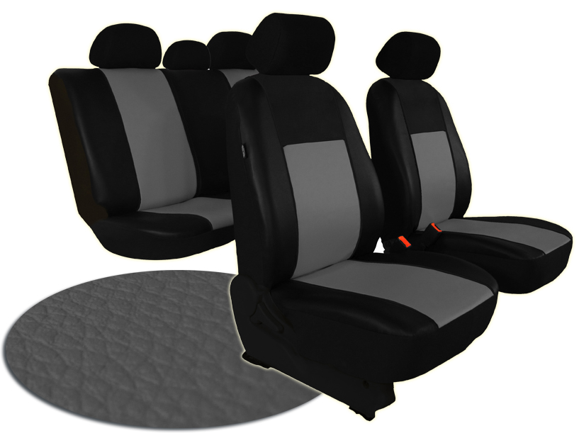 Autopotahy VW TIGUAN II COMFORTLINE, ALLSPACE, od r. v. 2016, PELLE šedé