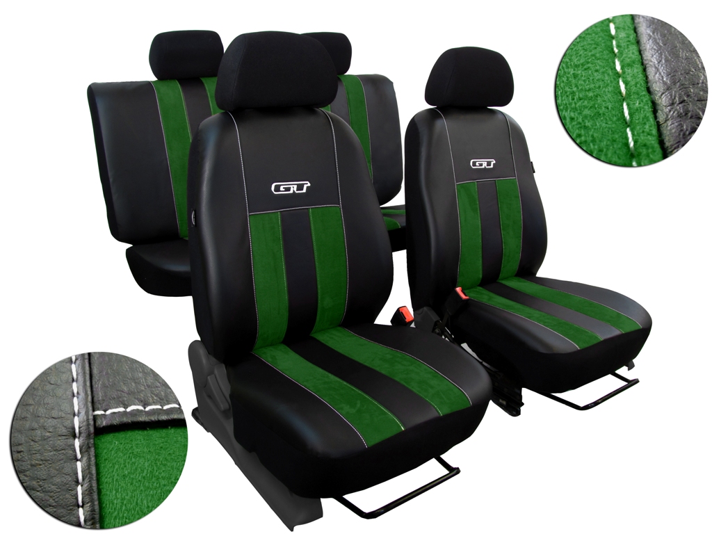 Autopotahy VW TIGUAN II COMFORTLINE, ALLSPACE, od r. v. 2016, GT zelené