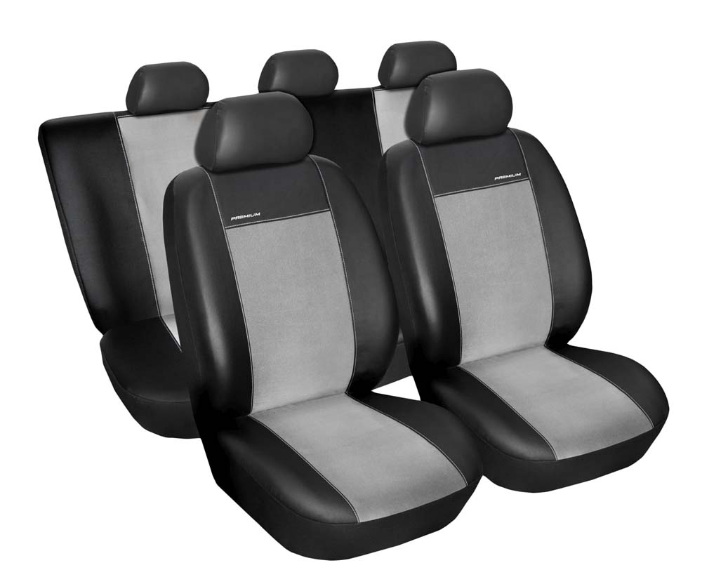 Autopotahy Audi A4 B5 AVANT kombi, od r.v. 1994-2001, Eco kůže + alcantara šedé
