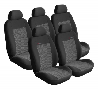 Autopotahy Citroen C4 Picasso I, od r. 2006-2013, 5 míst, šedo černé