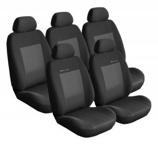 Autopotahy Citroen C4 Picasso I, od r. 2006-2013, 5 míst, černé