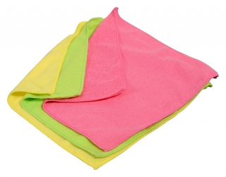Mycí utěrky MICROFIBER 40x40cm 3ks